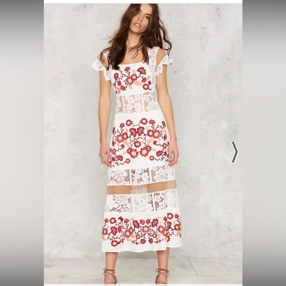 For Love and Lemons Cecelia Maxi Dress